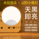 Meikejie light control induction night light bedside lamp sleeping bedroom light night light LED light energy-saving bulb bright and power-saving standard 4 lamp beads automatically brighten dark warm yellow light light sensor automatically brightens in the dark 3 pack (whole house)
