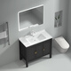 
Wrigley Space Aluminum Bathroom Cabinet Combination Thickened Floor-On-Wall Washing Basin Washing Pool Washing Dressing Table Light Luxury 50 Wide White Wood 12250 Floor + White Lifting and Pulling Faucet + 7