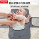 Insular Portable Water Baby Changing Pad Diaper Bag Multifunctional Baby Changing Table Maternal and Infant Diaper Supplies Christmas Rabbit One Size