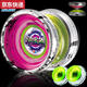 Color azul he juego de yoyo de child metal's boy yoyo brillante potencia de fuego joven rey yoyo ball qixingsha + espada flor pela