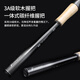 钓迷（fishingfans）AUG路亚竿杆大锥度虫竿直柄枪柄超快调单竿黑坑鳜鱼鲈鱼竿MLH 682m CH【2.04枪柄_MH_超快调】