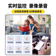 Yuanhuang no red light camera can be connected to mobile phone for remote power-free home high-definition without network monitoring night vision photography ultra-clear black mobile phone remote + installation-free 256GB loop video card