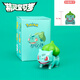Yunya Pokémon Blind Box Desktop Ornamente Pikachu Pokémon Auto Dekoration Premium Geburtstagsgeschenk [3 Pakete] Echte Pokémon -Puppe