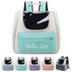 Autre / autre [Pet Cat Bag] Pet Sac à dos Portable Capacité d'espace portable Sac chat Sac à écran solaire respirant grand espace sac à dos 6627-Light Green Pet Sac à dos