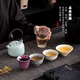 Zhenchuju tea set set Chinese style cultural creation national trend tea set high-end gift box men's birthday gift for dad Father's Day gift Mingyao Yaji tea set complete set selected gift box