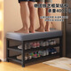 Jiahui's preferred shoe changing stool and shoe rack integrated home entry door creative light luxury shoe cabinet long shoe changing bench 80 gray seat cushion