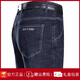 Jeep Spirit Jeep Frühlings- und Sommerjeans Herren gerade lose dünne Jeans mittleren Taillenvaters Lange Hosen 3888 Dunkelblau 29 [2 Fuß 2 Taille]