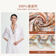 宝石蝶真丝丝巾女100%桑蚕丝围巾披肩教师节中秋礼物生日礼盒/丛林童话2