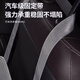 Car rear seat sleeping mat long-distance travel car baby bed without inflatable portable folding bed SUV sedan Snowy velvet thick gray (size 130cm80cm) luxury head rest