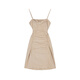 JNBY [Même modèle dans le centre commercial de shopping] 24 Été Nouvelle robe Sous-manche sans manches 5O6G14420 674 / POUDRE GARI