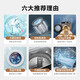 小天鹅（LittleSwan）波轮洗衣机全自动家用 12公斤大容量钢化玻璃门盖 以旧换新家电TB120V728E 12kg大容量+内桶免清洗科技