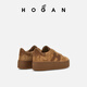 
HOGAN women's shoes early autumn new product Platform series H698 fashion thick-soled casual shoes Coffee color 36.5