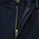 JOEOONE Pantalones casuales Hombres 25 Otoño Nuevo cómodo y elegante Versión combinada + azul marino + JB1E12013 33 Tamaño 175/82a (2.52) 84cm