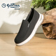 Chaussures en tissu doré