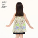 
jnby by JNBY new Jiangnan cloth baby dress summer baby YP5G11150 795/yellow gray series 100cm