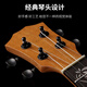 Yamaha Guitar Ukulele 23/26 pulgadas para adultos para niños para adultos niños y niñas Vancouver Newbies Edge 23 pulgadas Peach Blossom Core + conjunto completo de accesorios 23 pulgadas