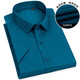 Goldlion Summer Men's Business Formal Shirt Short à manches à manches courtes sans repasser en collier blanc de coton occasionnel Coton Businel Forme Dx6623 38