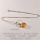 
A thousand-year-old jade Hetian jade peace buckle pendant, men and women peace buckle jewelry and jade pendant [diameter about 20mm] QZH3291z