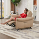 Zhihuashi [Style de magasin hors ligne] Zhihuashi première classe italien minimaliste en cuir électrique 0 Sofa mural 13010 Quatre sièges et quatre électriques - blanc [12157 une table et quatre chaises] Livraison de priorité (voir le service client pour plus de détails)