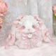 Nanluo Crossbody Bag Lolita Lapin Pluce Sac à bandoulière 2025 NOUVEAU BAG ENFANTS HAUT-PROCÉCIE BADEAU BADE PINK PINK RABBIT + 1 PEARL STRAP