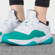 Nike (Nike) Shoes Women's Air Jordan 11 Low AJ11 AJ11 BAJO PASADO DE PASTURA ROSE PODVO NEGRO DV2629-103 White Green 37.5