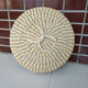 Sanqihu big iron pot straw woven pot lid steamed pot lid hand-woven high reed grass lid steamed bun straw hat lid household iron pot stewed outer diameter 7374 cm edge wrap