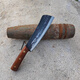 Houjiadao shell steel hand-forged firewood chopping bone knife