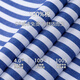 Shanshan 100 count DP no-iron pure cotton shirt men's long-sleeved casual business easy-care shirt blue stripes 40