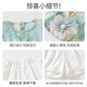 班喜迪女童夏装套装2025新款洋气宝宝背带两件套儿童短裤夏季薄款小童装 蓝色 120
