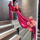 Yonghuan Mariage Escalier Handrail Decoration Salle de mariée Salle Engagement Engagement Men's Indoor Wedding Supplies Collection de mariage Lave B3527