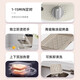 He Jiangong German quality high-end household small toast waffle toaster sandwich breakfast machine timing white sandwich plate + waffle plate +