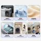 Leader Haier Smart Home washing machine fully automatic 10-dollar Jin[Jin equals 0.5 kg] Yunduo Lazy drum washing and drying integrated, smart investment essence washing, national subsidy XQGL100-HLD659SU1