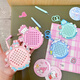 Hanoufei magnetischer Stahl Ball Zeichnungsbrett entpackt Magnetplattenschlüsselkette Entpackt Kinderspielzeug Jungen und Mädchen geben Geschenke Yugui Hund