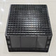 Shantoulin Village EU6636EU6630 Caja de facturación de plástico Logistics Box de almacenamiento Automóvil Black Automobile Estándar Estándar Negro Diámetro externo Negro 600*600*360