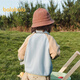 
Balabala baby children's jacket for boys and girls thin spring and autumn top 2025 new autumn outfit outdoor soft fleece clothes Ice blue 80917 100