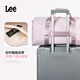 
Lee large capacity travel bag for ladies short-distance travel luggage bag portable sports gym bag light purple