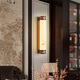 
Handisi new Chinese style wall lamp living room background wall bedroom bedside lamp iron long Chinese style Zen staircase aisle lamp 1049-60 cm