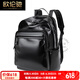 Oulunchi (Oulunchi) [2025 NUEVO estilo] Mochila para hombres Mochila de vacas Mochila Regalo de viaje informal Fashion Computer Bag Black [puede acomodar una computadora de 15.6 pulgadas] 44*30*18 cm