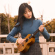 Encore (AKouls) Uklili de nivel de entrada de ukelele Guitarra para niñas de 23 pulgadas para niñas, Paquete Clásico de 23 pulgadas + Enseñanza