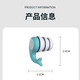 He Jiangong Swimming Earplugs Professional Waterproof Upgraded Liquid Silicone Earplugs Unisex Anti-Otitis Media Water Ingress Soundproof Earplugs Professional Waterproof Silicone Earplugs Blue Box