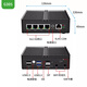 Control doble N5105 Ventilador de enfriamiento de cuatro núcleos Versión ROS ROS Soft Router Linux Control industrial de control industrial Win11 Puerto de red cuádruple con puerto serie Dual Display 4K Pantalla 4G Slot N100 16g Memoria + 256g Estado sólido G31 Modelo de ventilador gris N6210 M.2-I226 Network Network