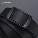 Hush Welpen Belt Herren Pin Schnalle Herrengürtel hochwertige Litschee Muster Cowhide lässig vielseitig Gürtel Geburtstagsgeschenk für Freund