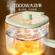 
SUPOR electric cooker small electric cooker dormitory small electric cooker student dormitory instant noodles mini small 1-2 people use stewing and steaming integrated electric hot pot multi-functional supplementary food pot electric steamer 2.6L large base pot [large diameter + steamer + no care] 842A