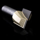 XMSJ Woodworking Ink Nettoying Cutter Gloove Plat Bottom Milling Milling Cutter Edge Triming Machine Graving Gong Milling Cutter Tool 12 * 15841 Points 27 mm