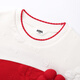 Annai children's clothing girls long-sleeved dress 2023 spring new style R041 New Year red 120