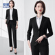 Ms. Luo Meng small blazer professional suit suit women's casual work clothes solid color slim suit high-end sense