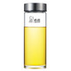 Copa de vidrio Sino de vidrio para hombres y mujeres de la oficina de negocios para hombres y mujeres Copa de té XN-6016/6017/1200/6088 6191 Oscuro negro-410 ml + cepillo de cepillo con filtro