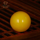 Jiale beeswax single bead amber loose beads chicken oil yellow bracelet with round beads natural old beeswax DIY bracelet one item one certificate about 11.5mm0.88-0.92g/A0395