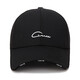 MIEHONE hats, men's and women's peaked caps, trendy and versatile outdoor baseball caps, four-season sports fishing visor hats, simple black baseball caps