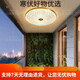 
Pupan outdoor ceiling light villa entrance door ceiling light simple aisle terrace balcony light waterproof courtyard X3895-400/round shape